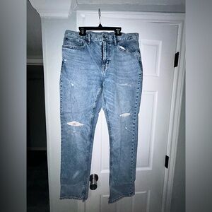 Old Navy Men's Light Blue Straight Jeans